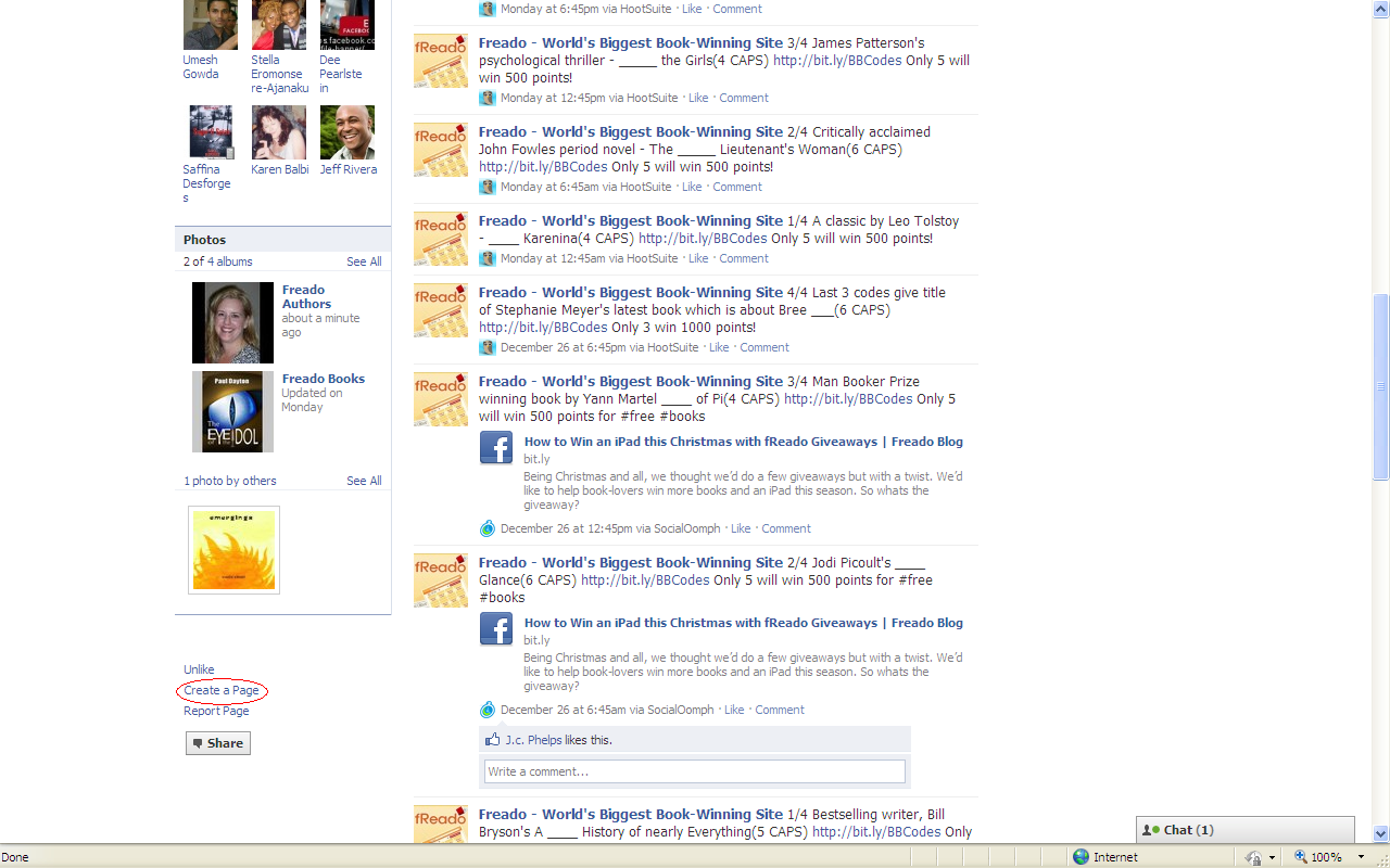 facebook setup